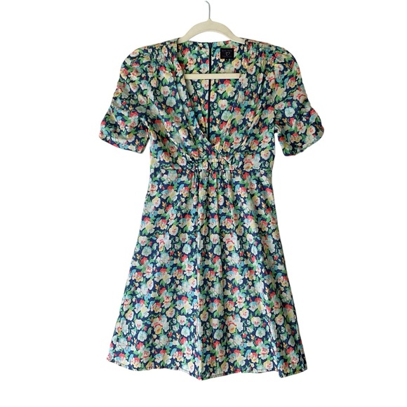 Kate Moss TopShop Iconic Pansy Print Vintage Tea Dress UK Size 8/Euro Size 36 - Picture 2 of 12